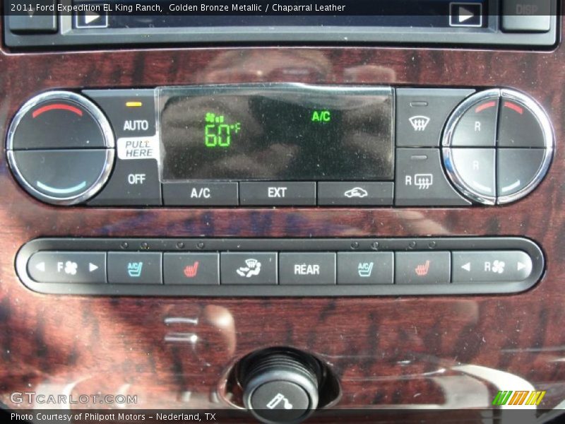 Controls of 2011 Expedition EL King Ranch