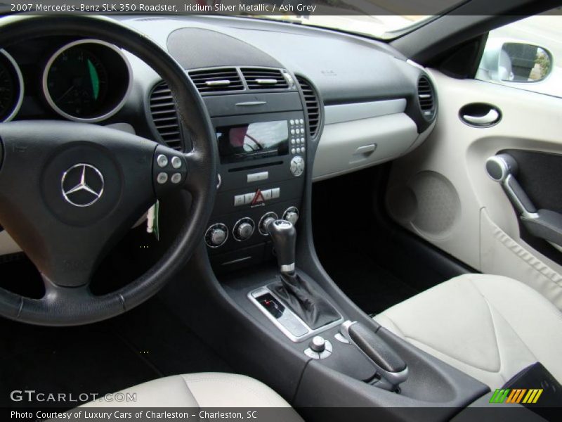 Iridium Silver Metallic / Ash Grey 2007 Mercedes-Benz SLK 350 Roadster