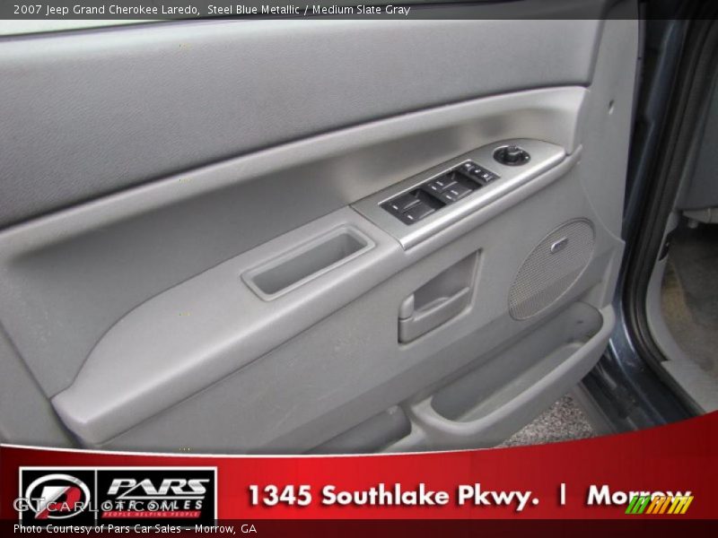 Steel Blue Metallic / Medium Slate Gray 2007 Jeep Grand Cherokee Laredo