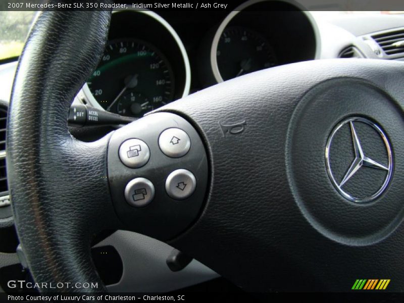 Iridium Silver Metallic / Ash Grey 2007 Mercedes-Benz SLK 350 Roadster