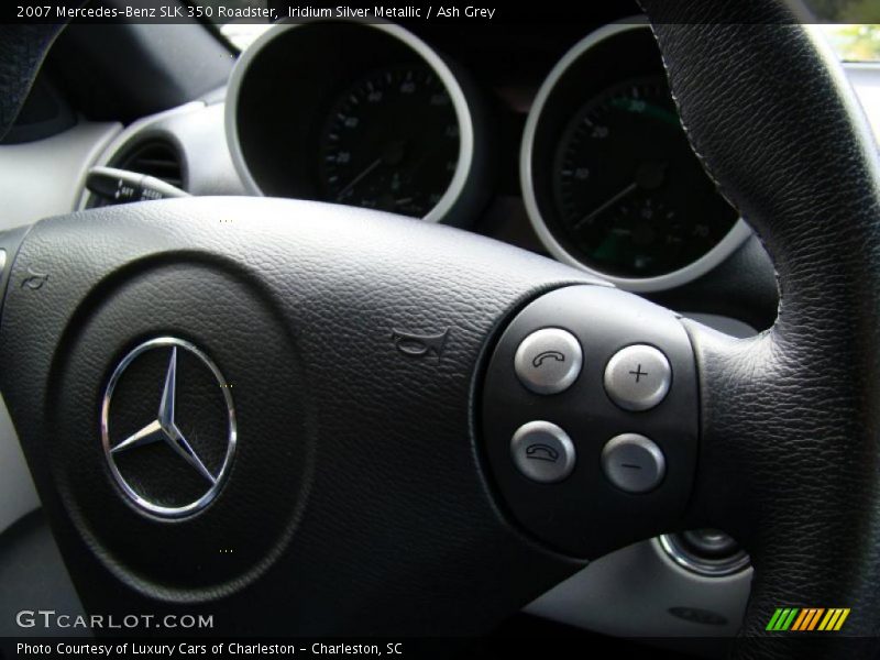 Iridium Silver Metallic / Ash Grey 2007 Mercedes-Benz SLK 350 Roadster