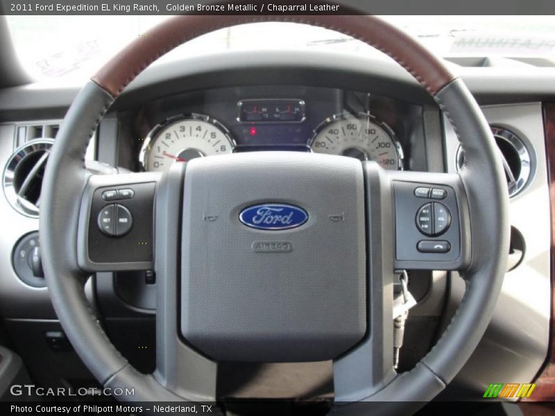  2011 Expedition EL King Ranch Steering Wheel