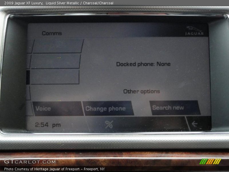 Liquid Silver Metallic / Charcoal/Charcoal 2009 Jaguar XF Luxury