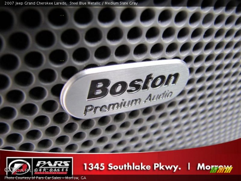Steel Blue Metallic / Medium Slate Gray 2007 Jeep Grand Cherokee Laredo