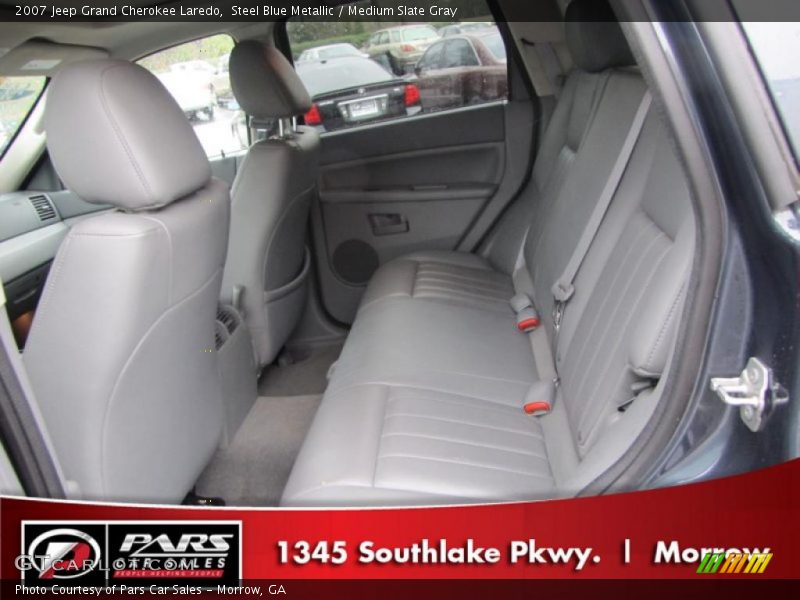 Steel Blue Metallic / Medium Slate Gray 2007 Jeep Grand Cherokee Laredo