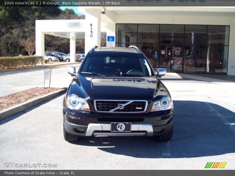 Black Sapphire Metallic / Off Black 2009 Volvo XC90 3.2 R-Design