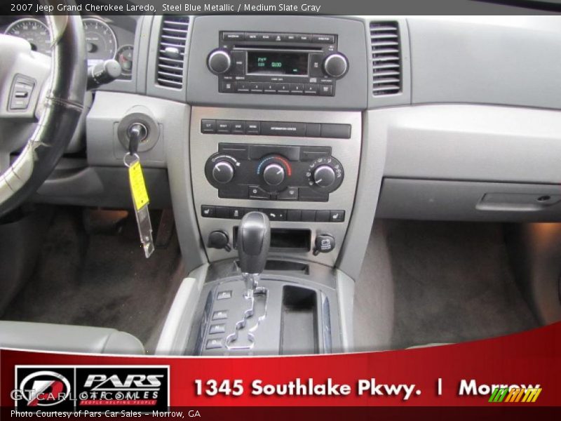 Steel Blue Metallic / Medium Slate Gray 2007 Jeep Grand Cherokee Laredo