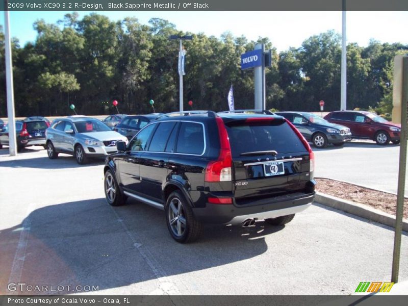 Black Sapphire Metallic / Off Black 2009 Volvo XC90 3.2 R-Design