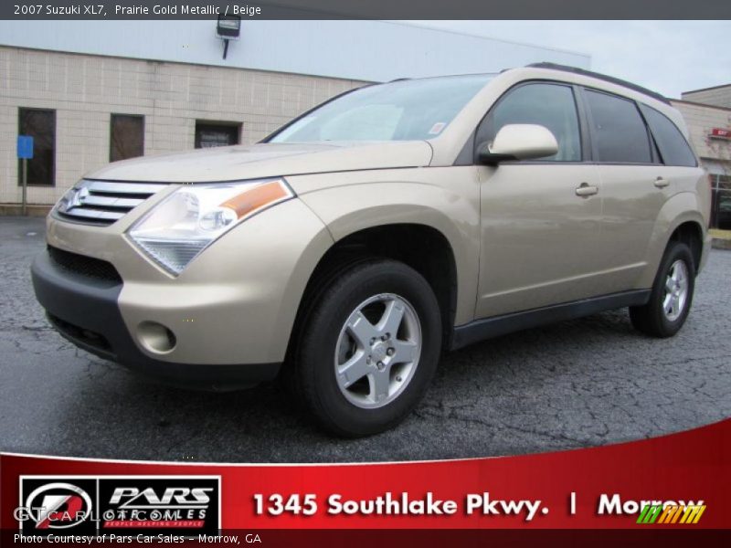 Prairie Gold Metallic / Beige 2007 Suzuki XL7
