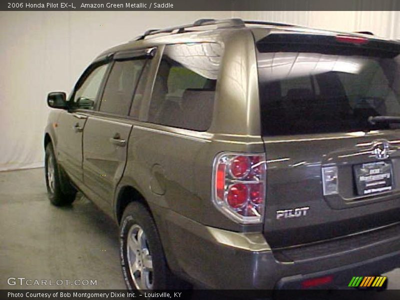 Amazon Green Metallic / Saddle 2006 Honda Pilot EX-L