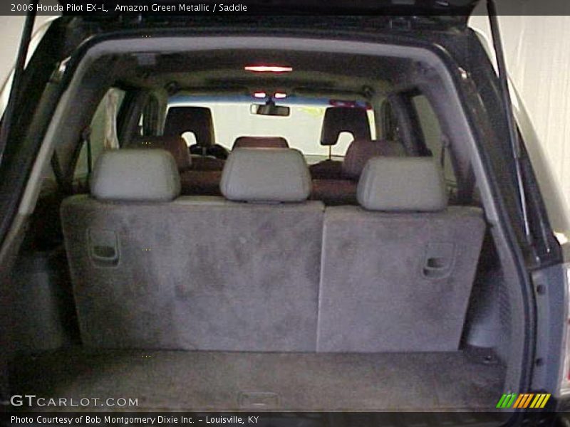 Amazon Green Metallic / Saddle 2006 Honda Pilot EX-L