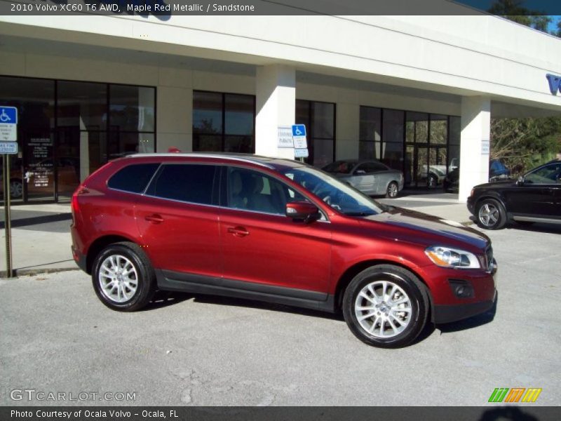  2010 XC60 T6 AWD Maple Red Metallic