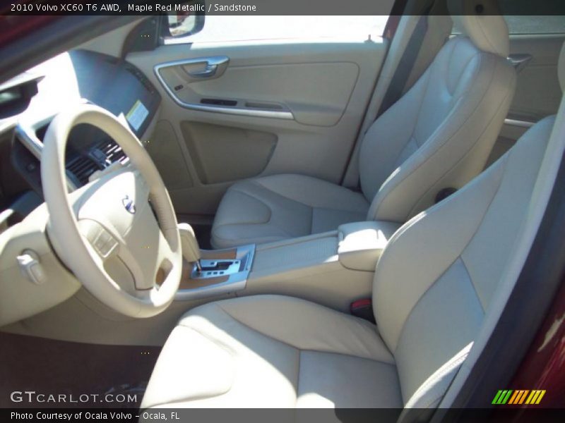  2010 XC60 T6 AWD Sandstone Interior