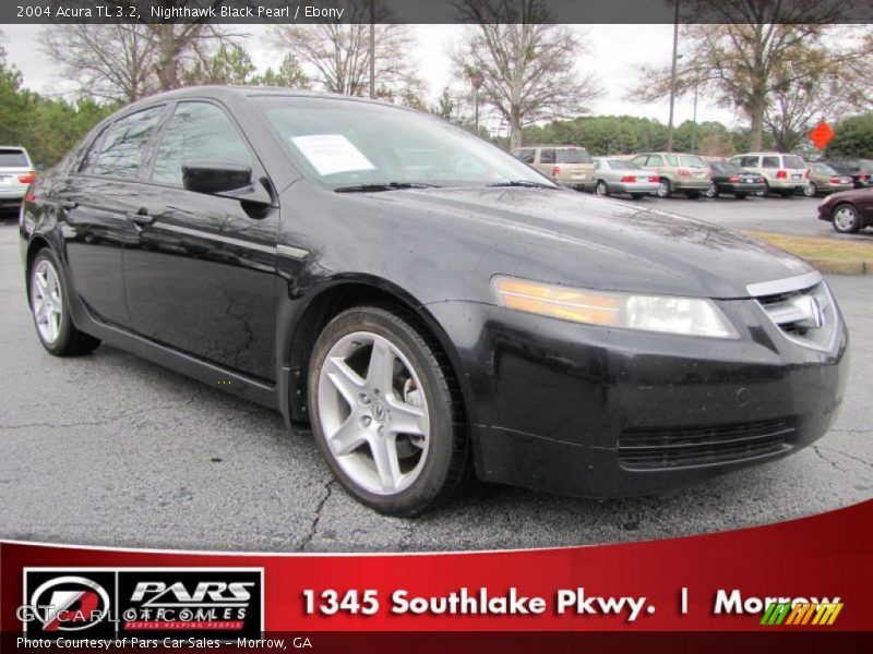 Nighthawk Black Pearl / Ebony 2004 Acura TL 3.2