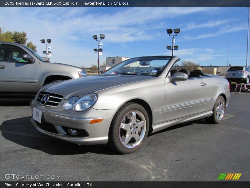 Front 3/4 View of 2005 CLK 500 Cabriolet