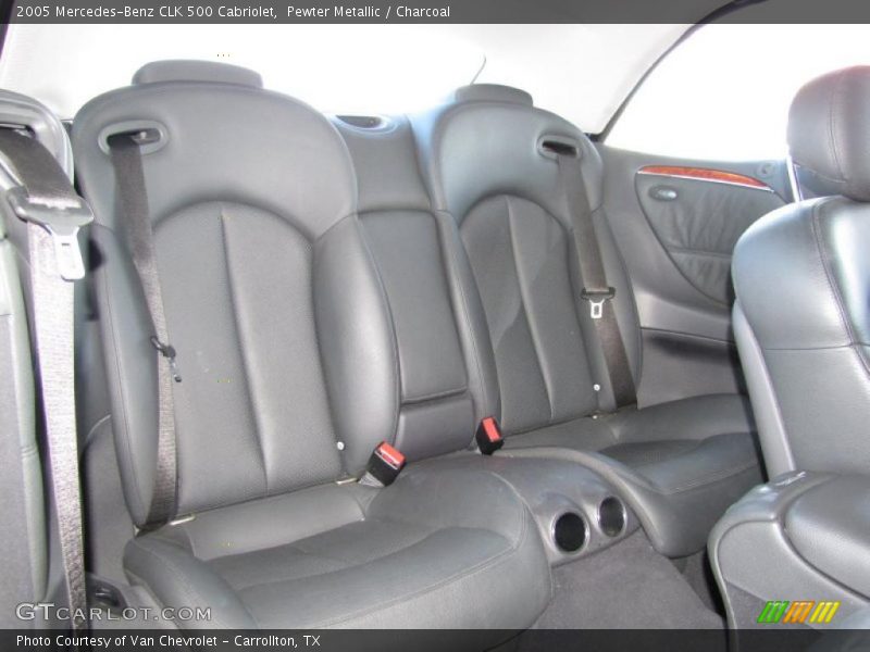  2005 CLK 500 Cabriolet Charcoal Interior