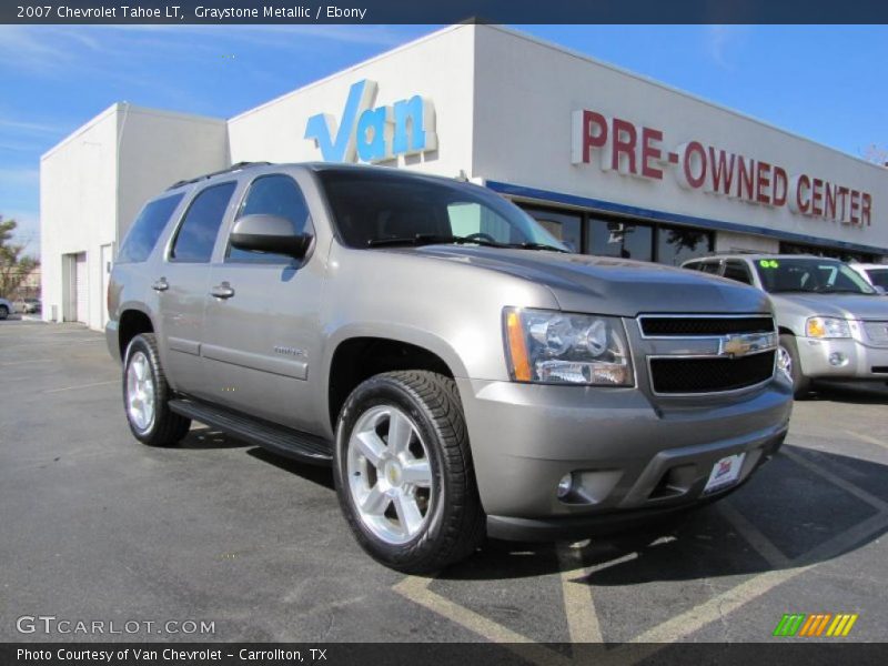 Graystone Metallic / Ebony 2007 Chevrolet Tahoe LT