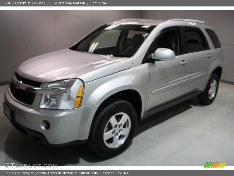 Silverstone Metallic / Light Gray 2008 Chevrolet Equinox LT