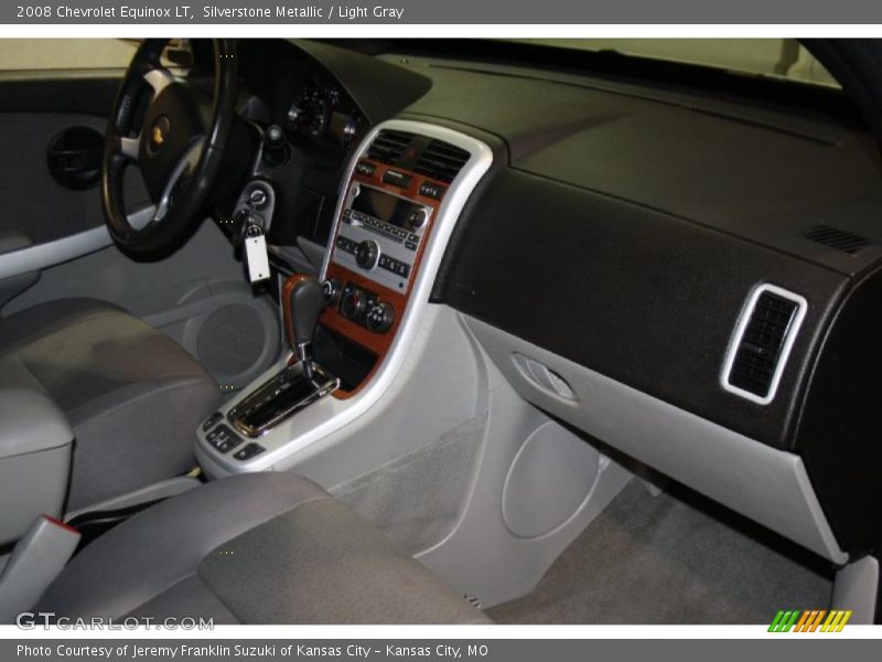 Silverstone Metallic / Light Gray 2008 Chevrolet Equinox LT