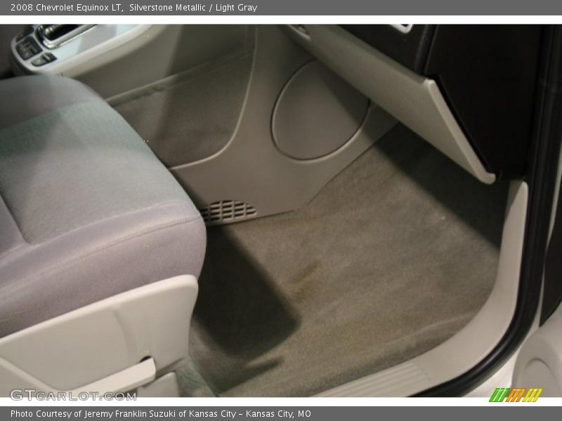 Silverstone Metallic / Light Gray 2008 Chevrolet Equinox LT