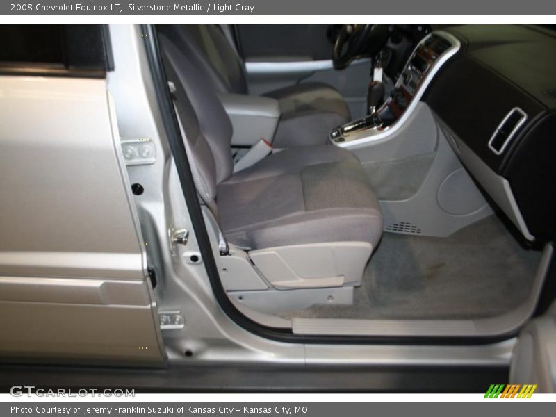 Silverstone Metallic / Light Gray 2008 Chevrolet Equinox LT