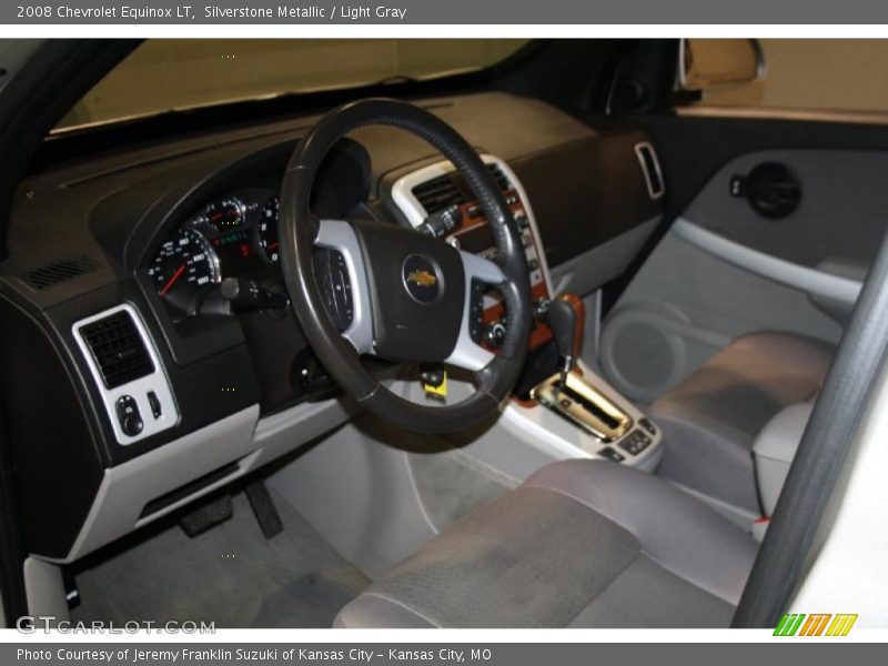 Silverstone Metallic / Light Gray 2008 Chevrolet Equinox LT