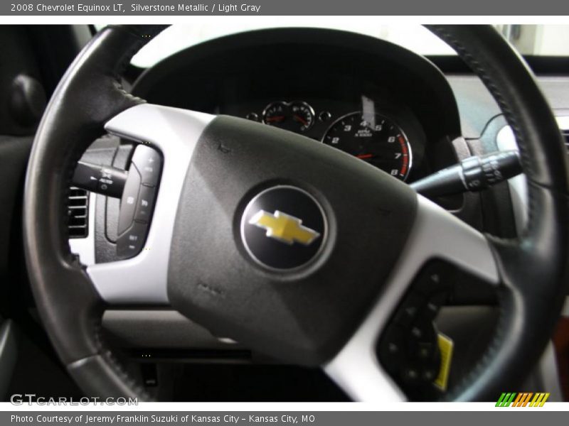 Silverstone Metallic / Light Gray 2008 Chevrolet Equinox LT