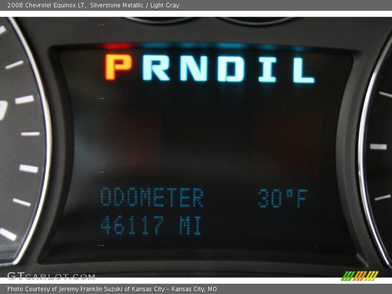 Silverstone Metallic / Light Gray 2008 Chevrolet Equinox LT