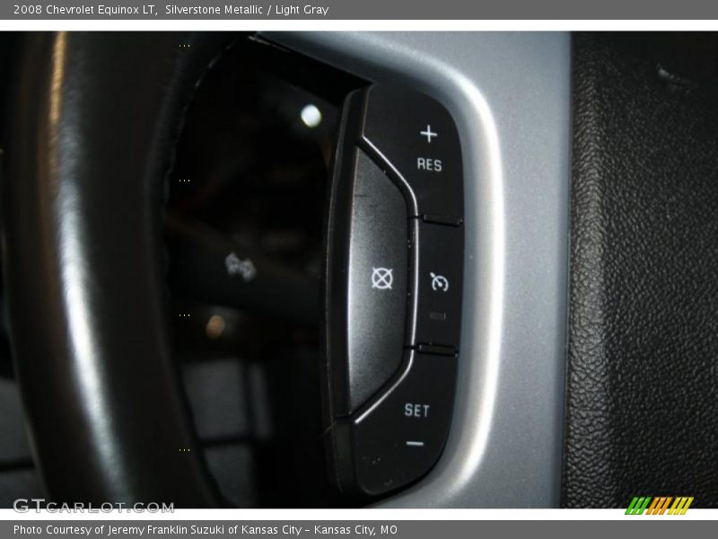Silverstone Metallic / Light Gray 2008 Chevrolet Equinox LT