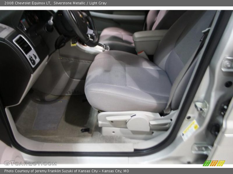 Silverstone Metallic / Light Gray 2008 Chevrolet Equinox LT