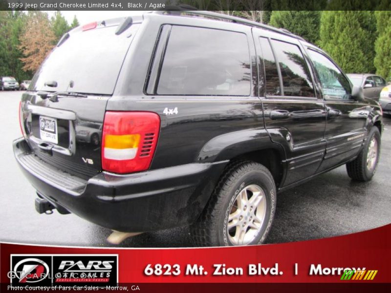 Black / Agate 1999 Jeep Grand Cherokee Limited 4x4