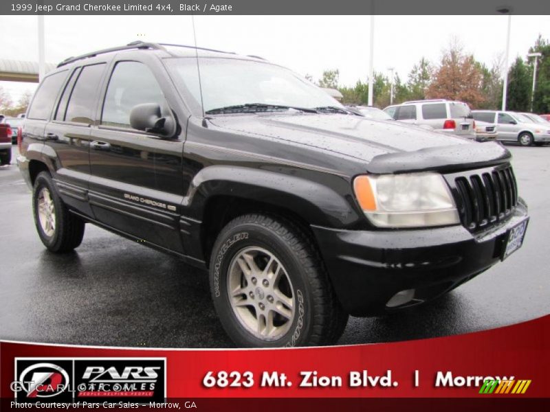 Black / Agate 1999 Jeep Grand Cherokee Limited 4x4