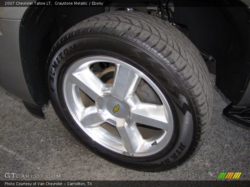 Graystone Metallic / Ebony 2007 Chevrolet Tahoe LT