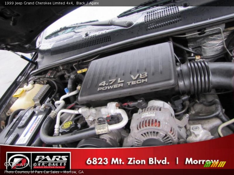 Black / Agate 1999 Jeep Grand Cherokee Limited 4x4