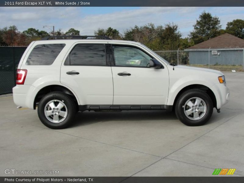 White Suede / Stone 2011 Ford Escape XLT V6