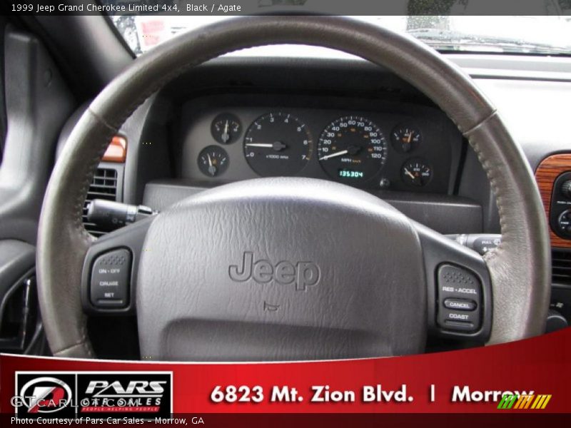 Black / Agate 1999 Jeep Grand Cherokee Limited 4x4