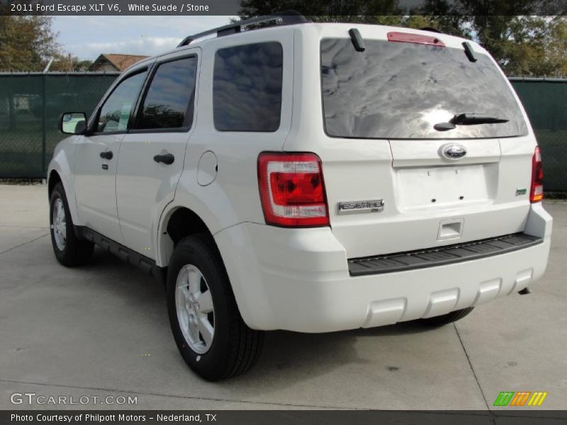 White Suede / Stone 2011 Ford Escape XLT V6