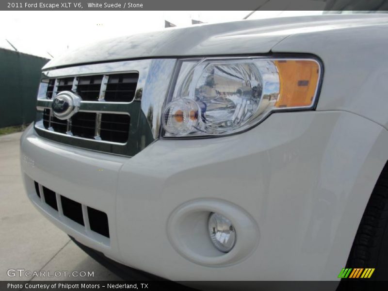 White Suede / Stone 2011 Ford Escape XLT V6