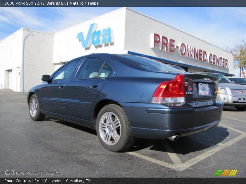 Barents Blue Metallic / Taupe 2008 Volvo S60 2.5T