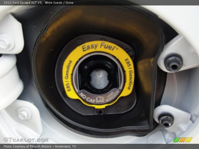 White Suede / Stone 2011 Ford Escape XLT V6
