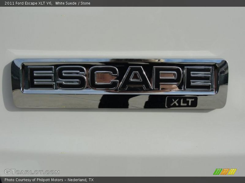 White Suede / Stone 2011 Ford Escape XLT V6