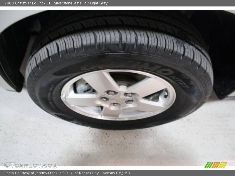 Silverstone Metallic / Light Gray 2008 Chevrolet Equinox LT