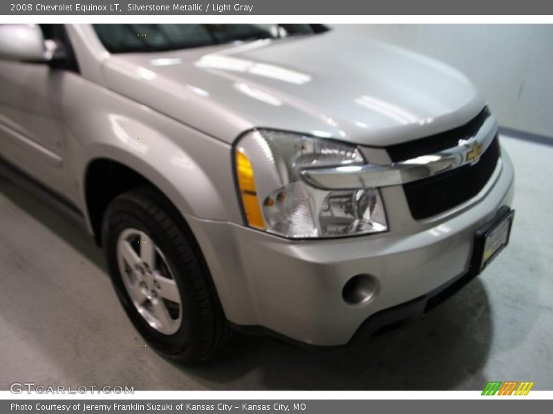 Silverstone Metallic / Light Gray 2008 Chevrolet Equinox LT