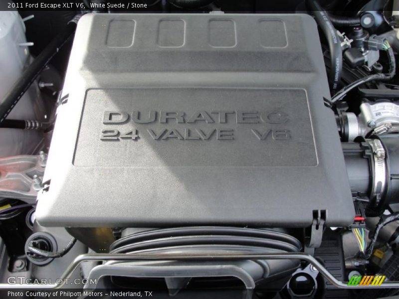 White Suede / Stone 2011 Ford Escape XLT V6