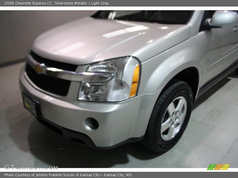 Silverstone Metallic / Light Gray 2008 Chevrolet Equinox LT