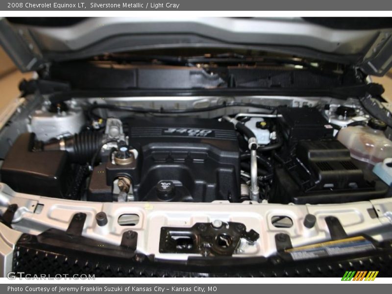 Silverstone Metallic / Light Gray 2008 Chevrolet Equinox LT