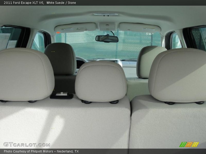 White Suede / Stone 2011 Ford Escape XLT V6
