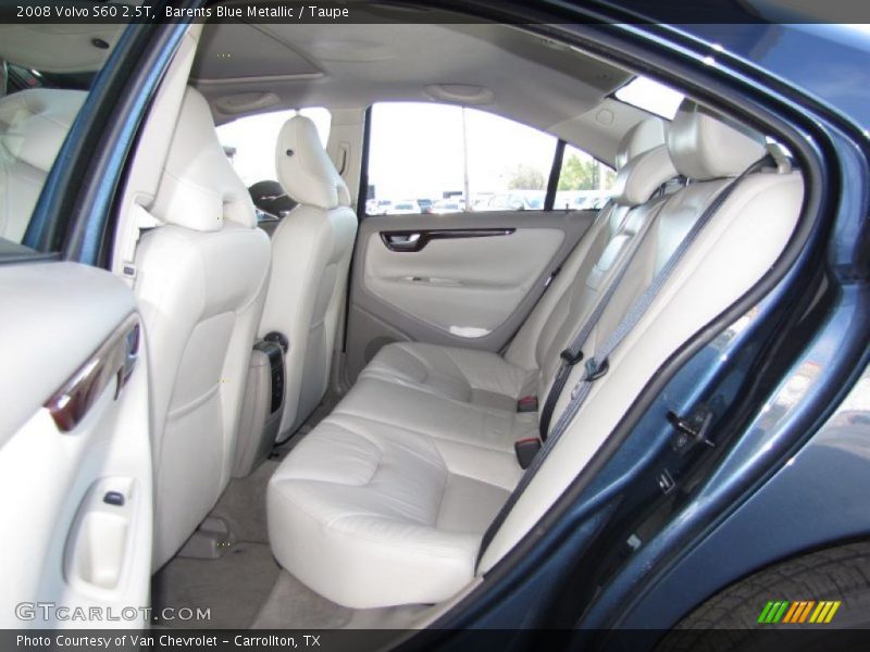 Barents Blue Metallic / Taupe 2008 Volvo S60 2.5T