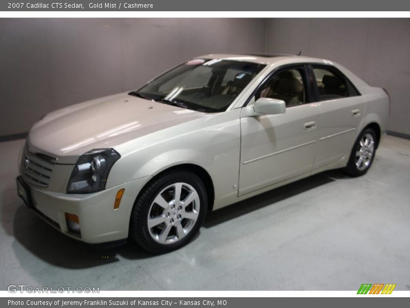 Gold Mist / Cashmere 2007 Cadillac CTS Sedan