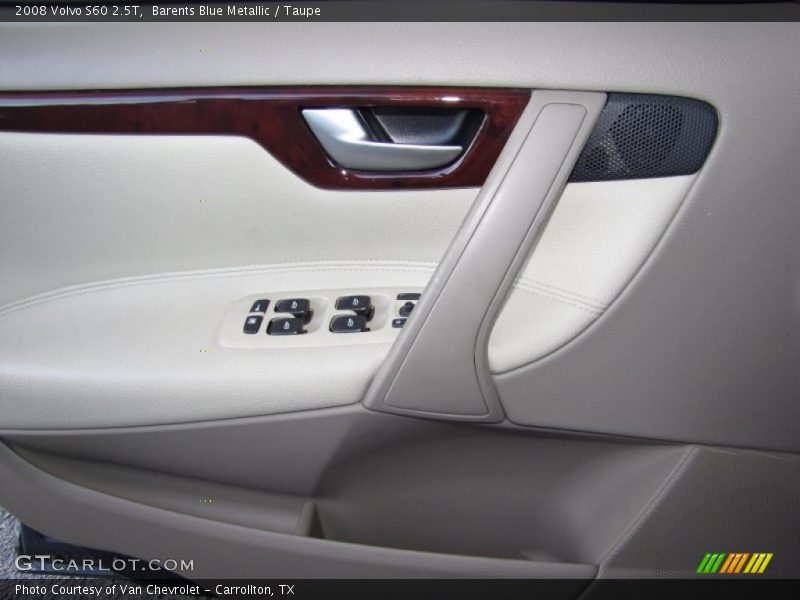 Barents Blue Metallic / Taupe 2008 Volvo S60 2.5T